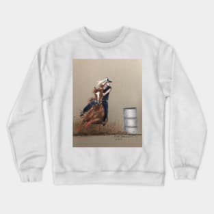 Barrel racer Crewneck Sweatshirt